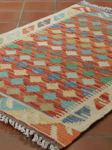 Handmade Afghan Kilim - 309056