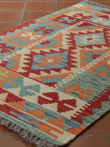 Handmade Afghan Kilim - 309060