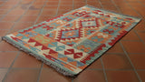 Handmade Afghan Kilim - 309060