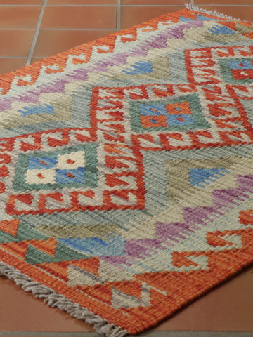 Handmade Afghan Kilim - 309061