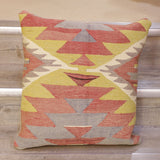 Large Handmade Turkish kilim cushion - 309087