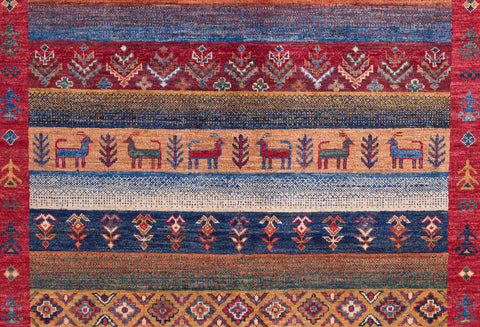 Handmade Afghan Loribaft rug - 309167