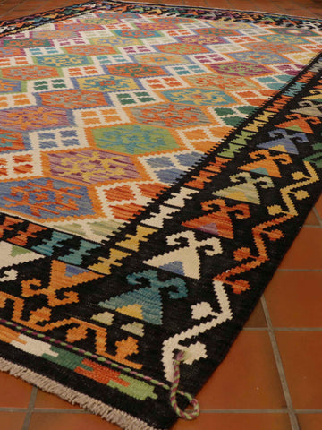 Handmade Afghan Kilim - 309273