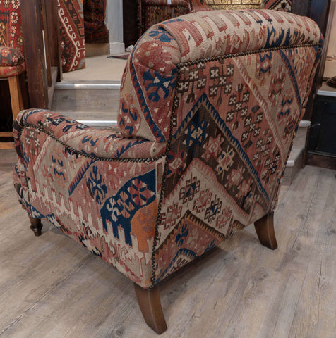 Handmade Turkish kilim Howard Chair - 309320-A