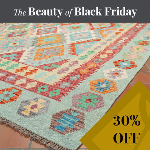 Handmade large Afghan Kilim - BF309664