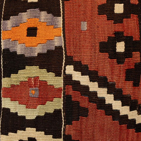 Large Handmade Turkish kilim cushion - 309673-J