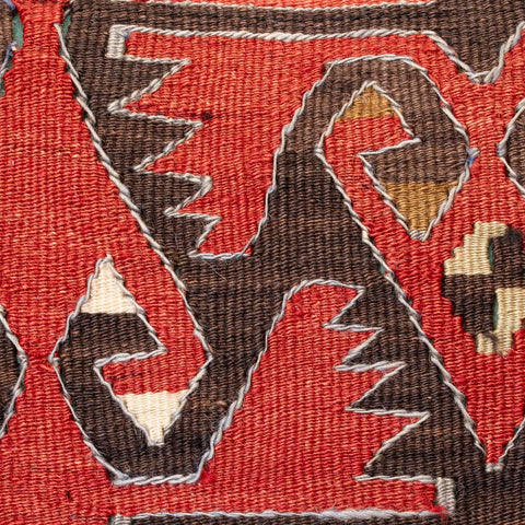 Small Handmade Turkish kilim cushion -309674-CC
