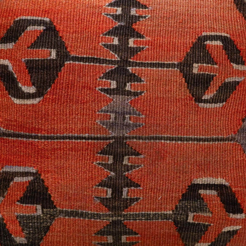 Small Handmade Turkish kilim cushion - 309674-AJ