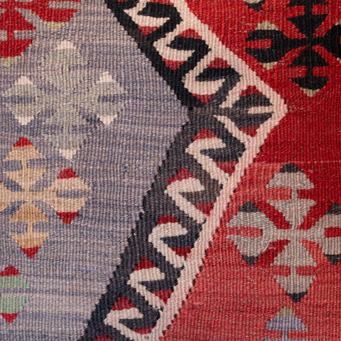 Small Handmade Turkish kilim cushion -309674-AO