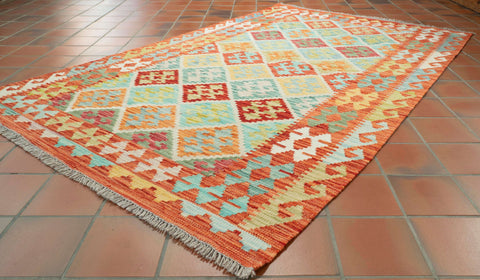 Handmade Afghan Kilim - 309710
