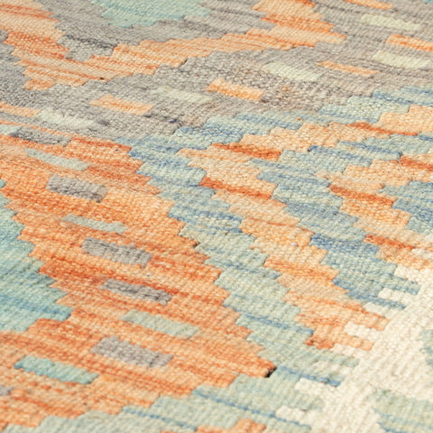 Handmade Afghan Kilim medium runner - 309745
