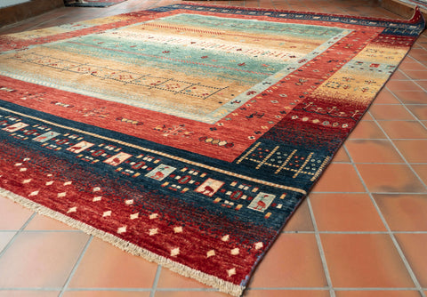 Handmade Afghan Loribaft carpet - 309770