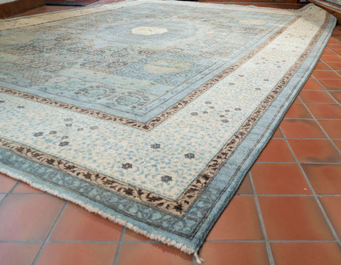 Handmade Afghan Mamluk carpet - 309806
