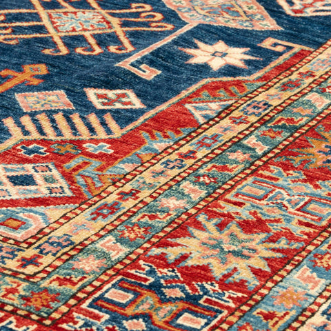 Handmade fine Afghan Kazak rug - 309838