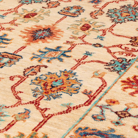 Handmade Afghan Sultani short runner - 309863