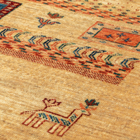 Handmade fine Afghan Loribaft carpet - 309870