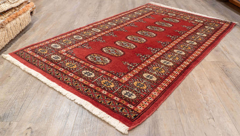 Handmade Pakistan Bokhara rug - 309944