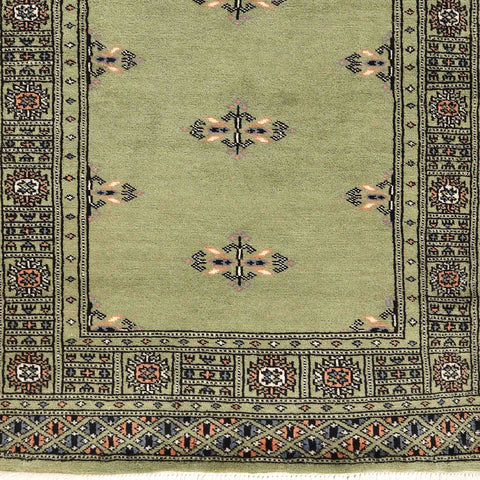 Handmade Butterfly design Bokhara rug - ENR309952
