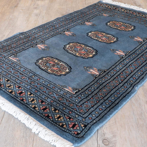 Handmade Pakistan Bokhara rug - 309957