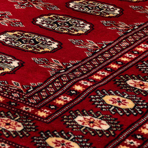Handmade Pakistan Bokhara rug - 309981