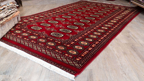 Handmade Pakistan Bokhara rug - 309981