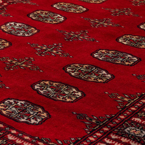 Handmade Pakistan Bokhara rug - 309985