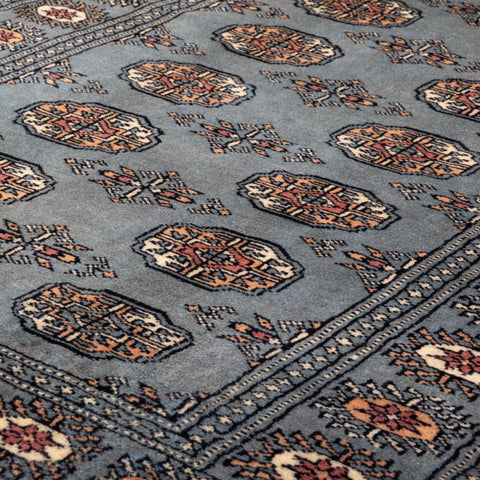 Handmade Mori Pakistan Bokhara Rug - 309991