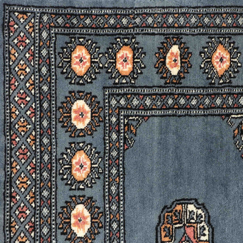 Handmade Pakistan Bokhara rug - ENR309992