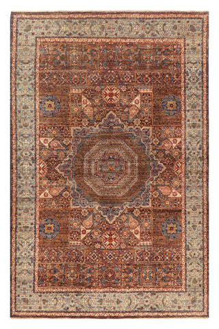 Handmade Afghan Mamluk rug - ENR310019