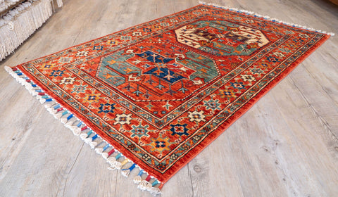 Handmade Afghan Ersari rug - 310092