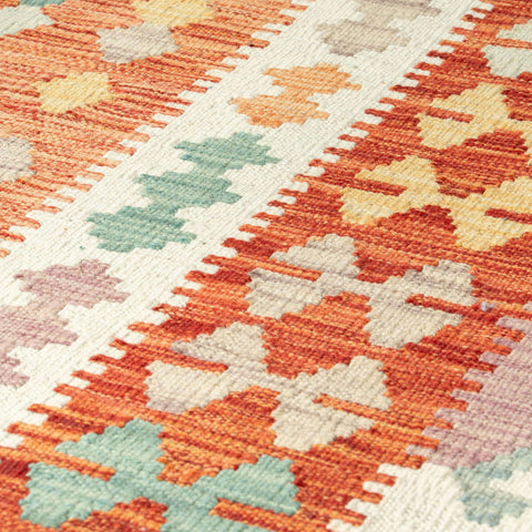 Handmade Afghan Kilim Rug - 310167