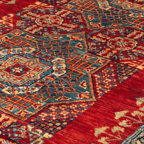 Handmade extra fine Afghan Mamluk rug - 310265