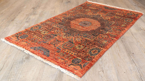 Handmade Afghan Mamluk rug - 310270