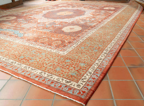 Handmade Fine Indian Mamluk carpet - 310315