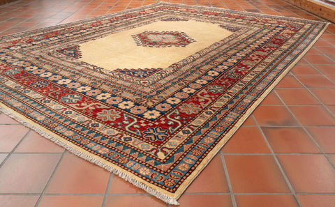 Handmade fine Afghan Kazak rug - 310327