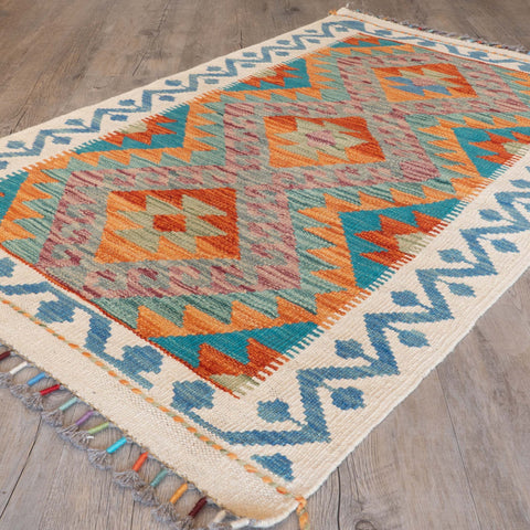 Handmade Afghan Kilim - 310359