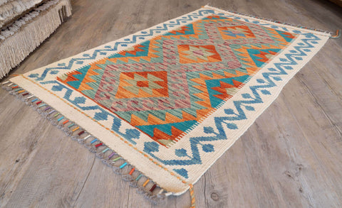 Handmade Afghan Kilim - 310359