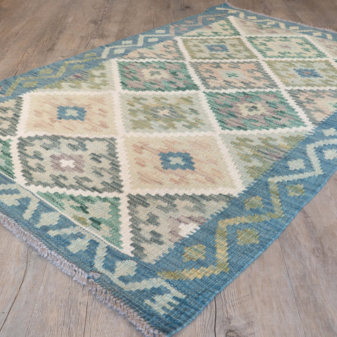 Handmade Afghan Kilim - 310362