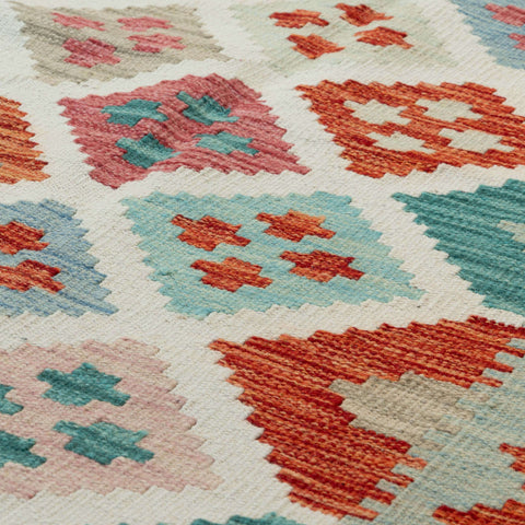 Handmade Afghan Kilim - 310390
