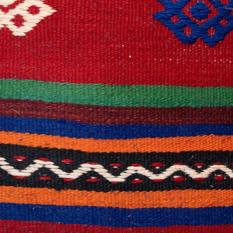 Small Handmade Turkish kilim cushion -310429