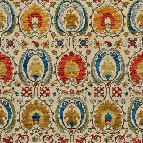 Handmade Arts and Craft Afghan carpet - 310436