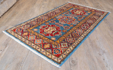 Handmade fine Afghan Kazak rug - 310460