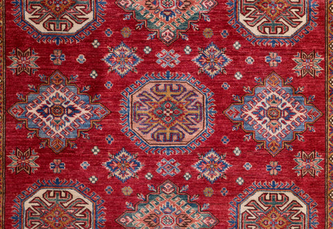Handmade fine Afghan Kazak rug - 310465
