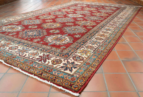 Handmade fine Afghan Kazak rug - 310468