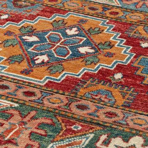 Handmade Afghan Kharjeen carpet - 310473