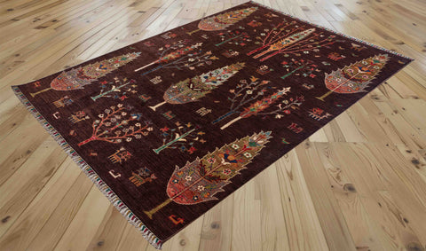 Handmade Afghan Kharjeen rug - 310476