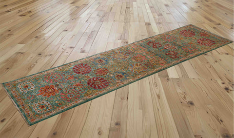 Handmade Afghan Seljuk runner - 390000-518