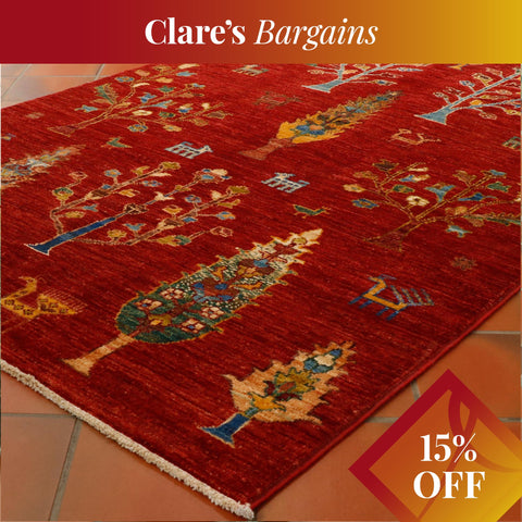 Handmade Afghan Shahi rug - CB306475