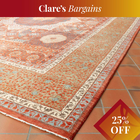 Handmade Fine Indian Mamluk carpet - CB310315