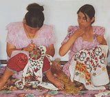 Handmade Uzbek Suzani Silk Cushion - 307746-2